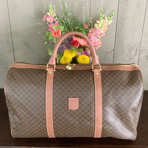 Celine Macadam Blason Travel Boston Weekender Bag - Picture 2 of 16